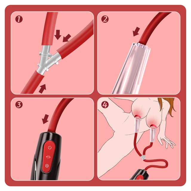 Electric Pussy & Nipple Pump – 3 Suction Levels, 7 Modes Clit Sucker for Women