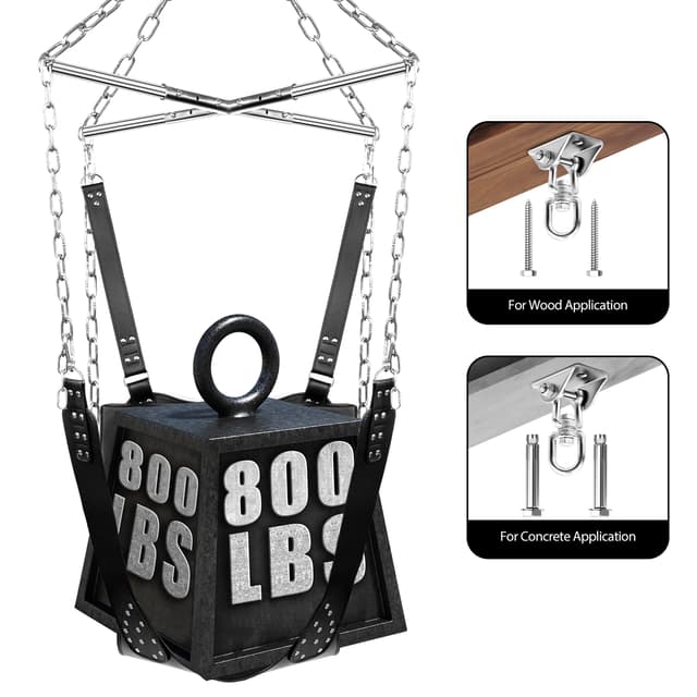 UTIMI Ceiling Sex Swing – Adjustable BDSM Sling with Padded Support & 360° Rotation, Holds Up to 800 lbs