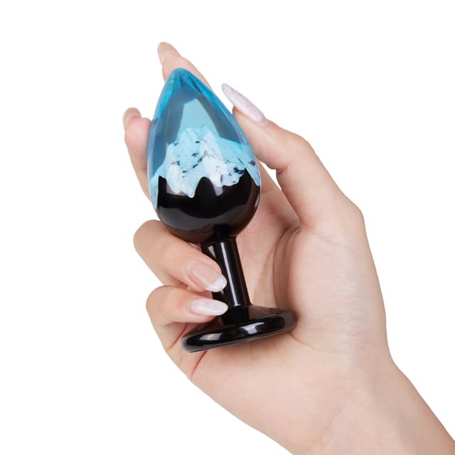 Snow Peak Resin Anal Plug Set – 3 Sizes Butt Plugs for Beginners & Couples
