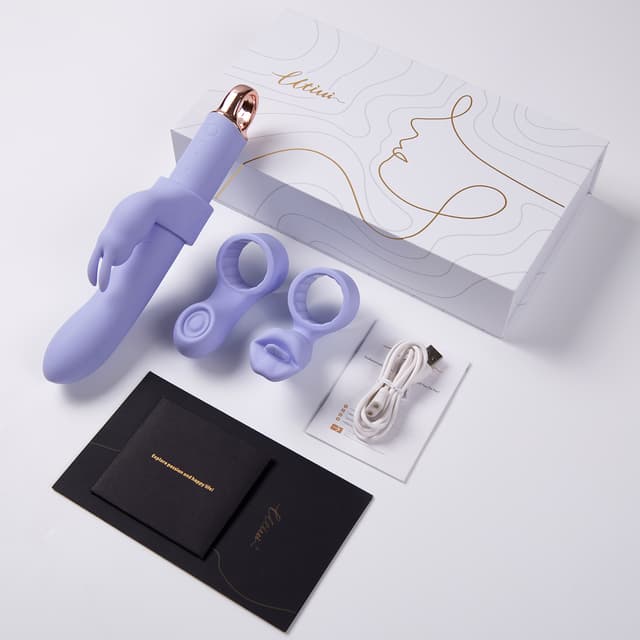 Utimi Loveaura Rabbit Vibrator – Interchangeable G-Spot