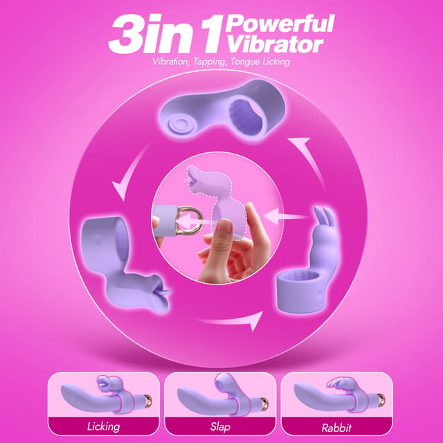 Utimi Loveaura Rabbit Vibrator – Interchangeable G-Spot