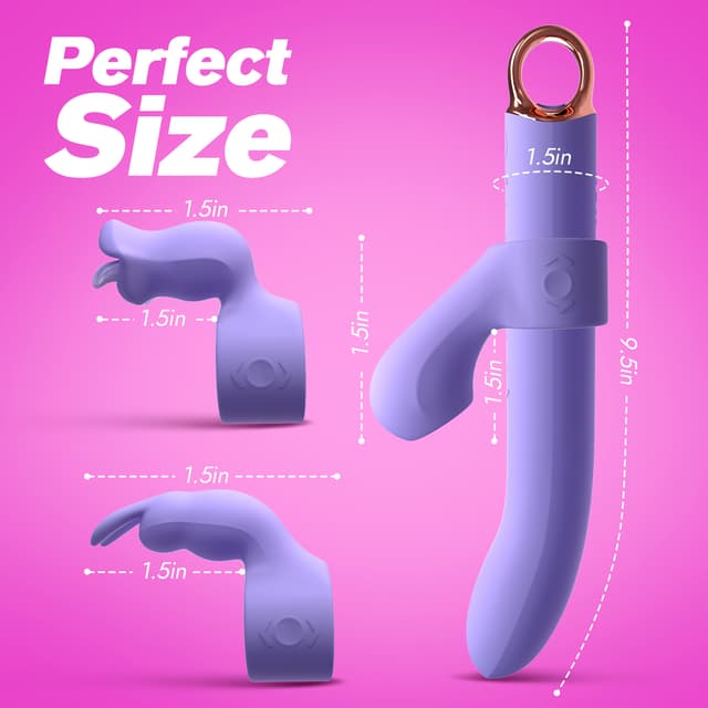 Utimi Loveaura Rabbit Vibrator – Interchangeable G-Spot