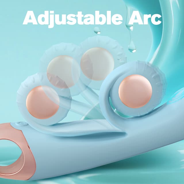 Utimi & Loveaura Mint Whisper Rabbit Vibrator for Women – 8 Flapping & 7 Vibration Modes for C-Spot & G-Spot Stimulation