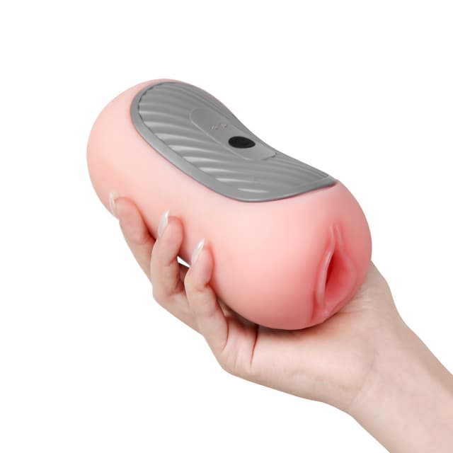 Peanut – Utimi & Deeplusty Dual-Channel Squeezable Male Masturbator, App Vibe & Magnetic Charge