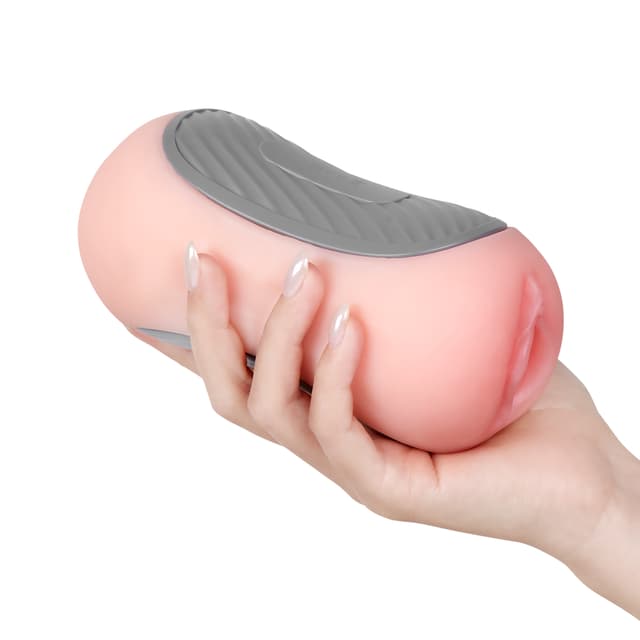 Peanut – Utimi & Deeplusty Dual-Channel Squeezable Male Masturbator, App Vibe & Magnetic Charge