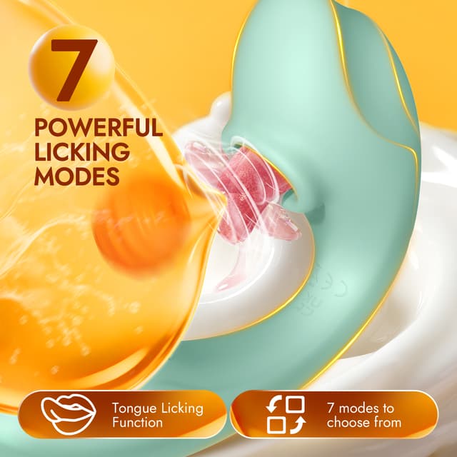 Utimi & Loveaura Sprout – 4-in-1 G-Spot & Clitoral Vibrator, 7 Modes, Waterproof Silicone