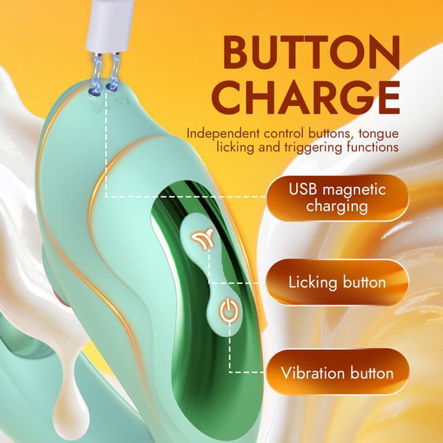 Utimi & Loveaura Sprout – 4-in-1 G-Spot & Clitoral Vibrator, 7 Modes, Waterproof Silicone