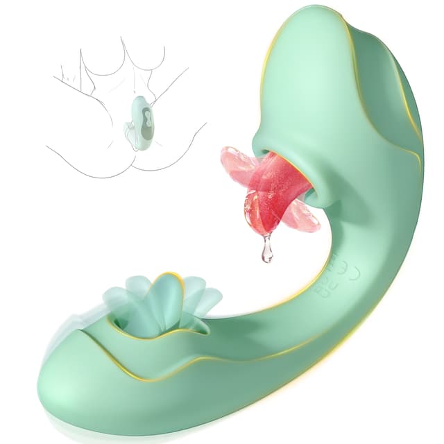 Utimi & Loveaura Sprout – 4-in-1 G-Spot & Clitoral Vibrator, 7 Modes, Waterproof Silicone