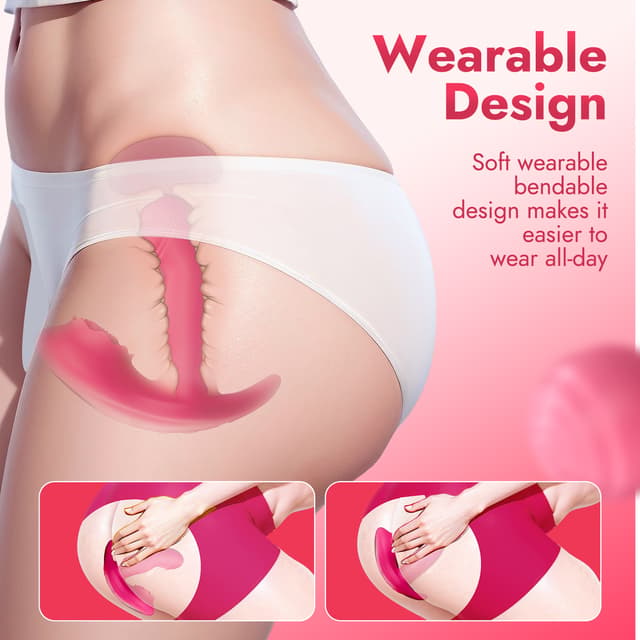 Butterfly - App-Control Wearable G-Spot Vibrator with Dual Stimulation & Remote