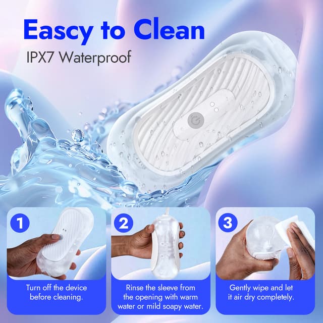 （Pre sale）Peanut – Utimi Dual-Channel Squeezable Male Masturbator, App Vibe & Magnetic Charge （Clear）