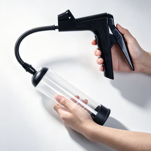 UTIMI Penis Pump for Men – Vacuum Penis Enlarger Kit with 3 Cock Rings & 2 Silicone Sleeves